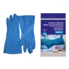 RUBBEREX | Soft skin - Guantes de nitrilo azul - Talla XL