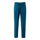 VELILLA | Pantalón pijama microfibra azul océano - Talla L