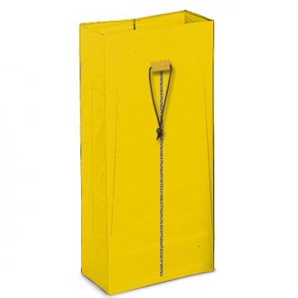 TTS | Bolsa amarilla plastificada con cremallera - 120 L