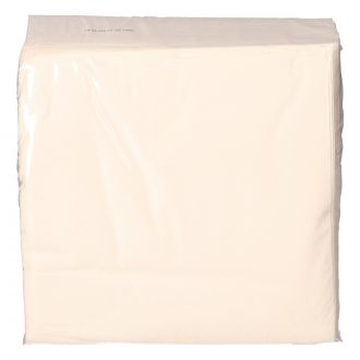Servilleta 33x33 cm, 2 capas, blanca