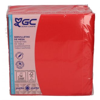 GC | Servilleta 40 x 40 cm, 2 capas, roja