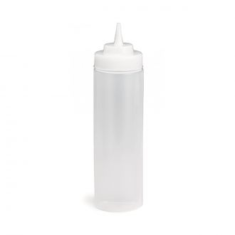 Botella exprimible incolora 63mm de boca - 946ml