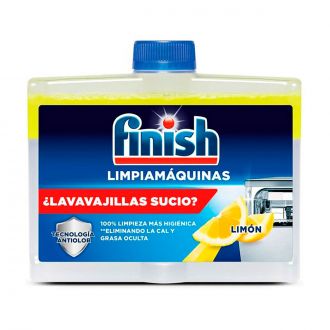 FINISH | Limpia máquinas fragancia limón - 250 ml