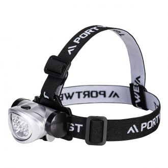 PORTWEST | Linterna led Head Light gris - Talla Única