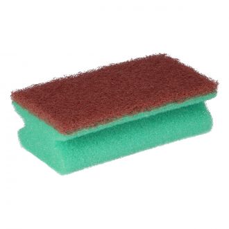 SCOTCH-BRITE™ | Esponjas de limpieza de superficies delicadas 58, Beige-Verde, 70 mm x 130 mm