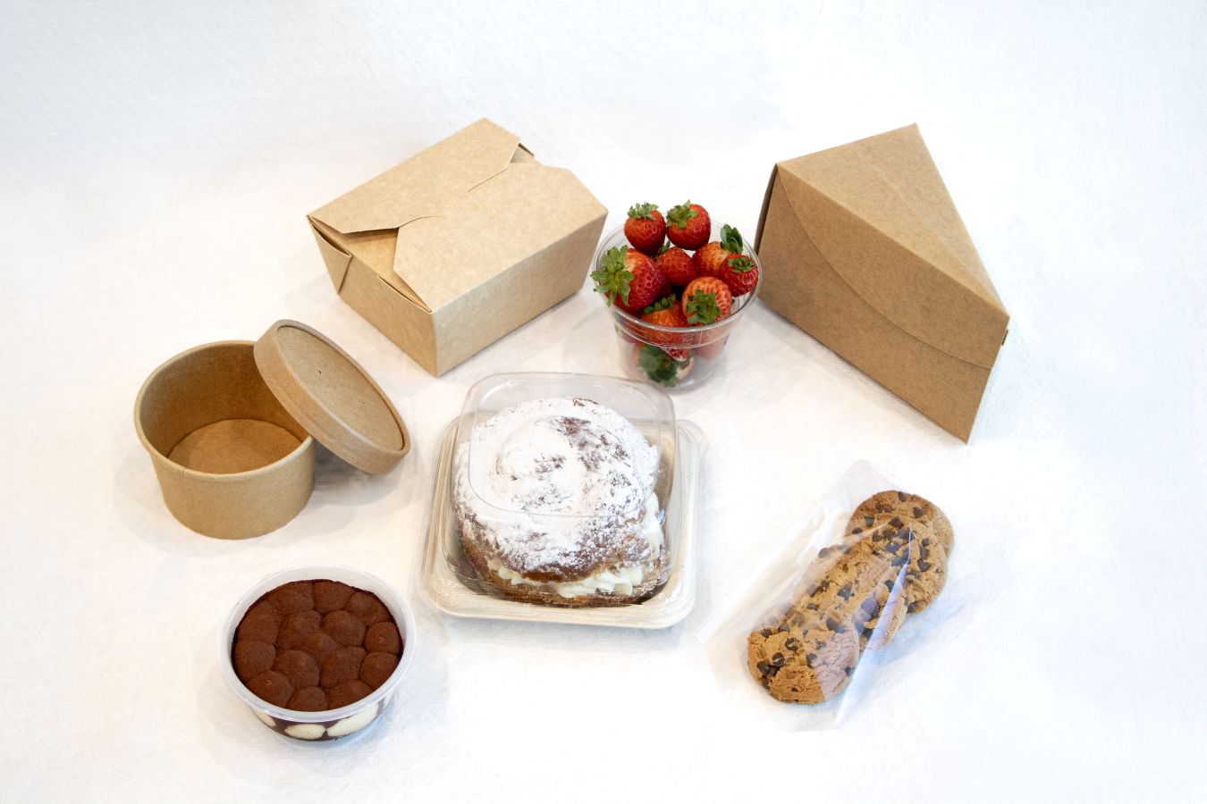 Greensource Packaging sostenible delivery envases postres 